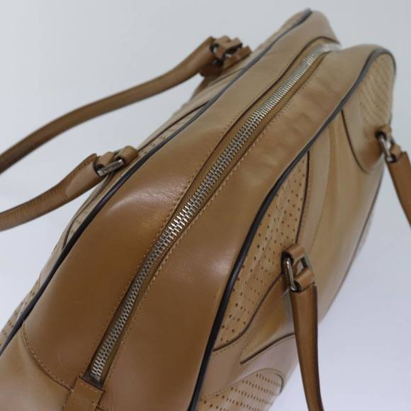 PRADA Hand Bag Leather Brown Auth bs16742 - Picture 6 of 16